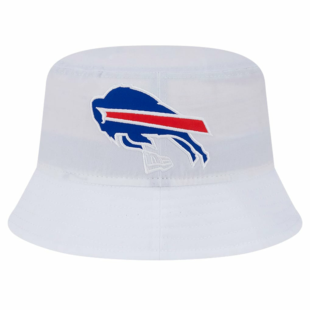 Buffalo Bills New Era Helmet Bucket Hat - White - NFL