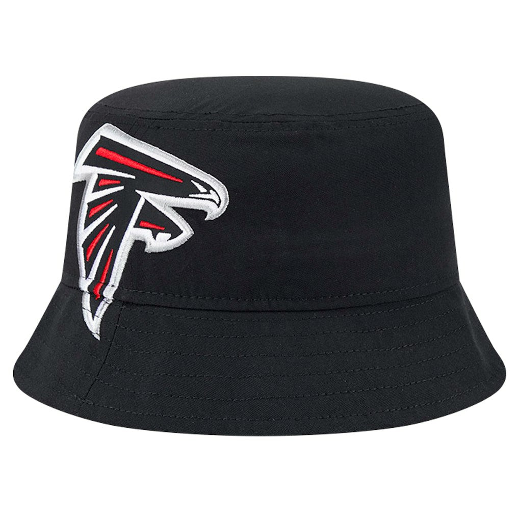 Atlanta Falcons New Era Helmet Bucket Hat - Black - NFL