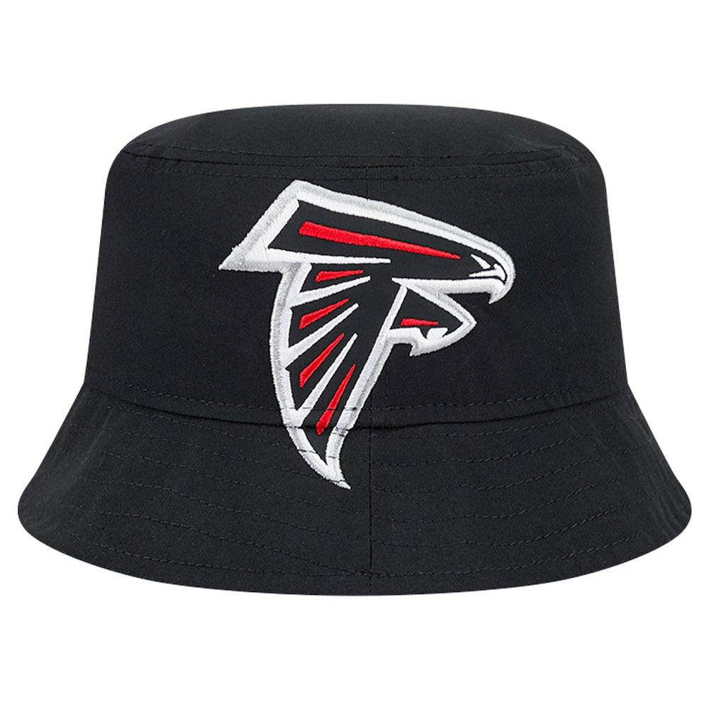 Atlanta Falcons New Era Helmet Bucket Hat - Black - NFL