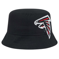 Atlanta Falcons New Era Helmet Bucket Hat - Black - NFL