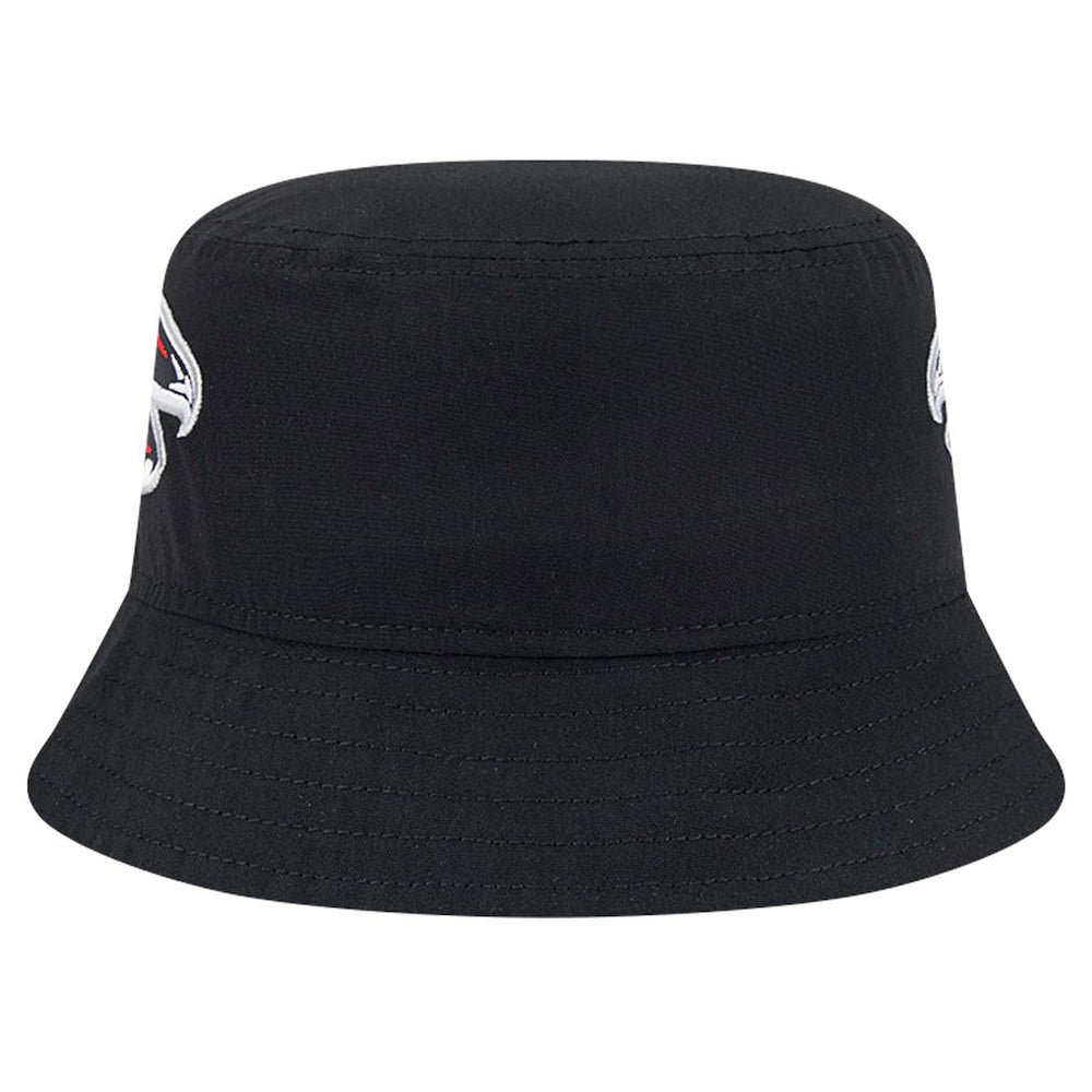 Atlanta Falcons New Era Helmet Bucket Hat - Black - NFL