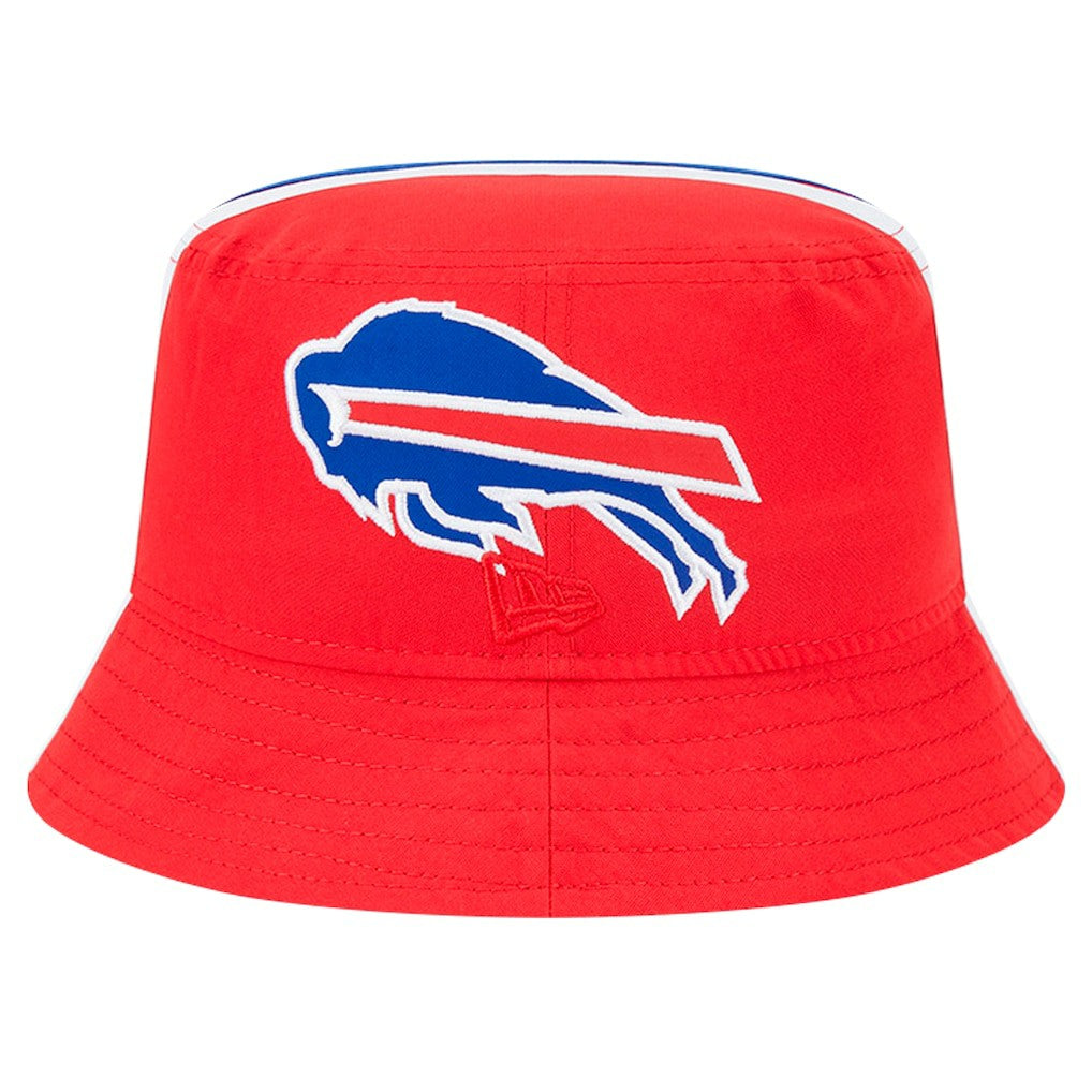 Buffalo Bills New Era Helmet Bucket Hat - Red - NFL