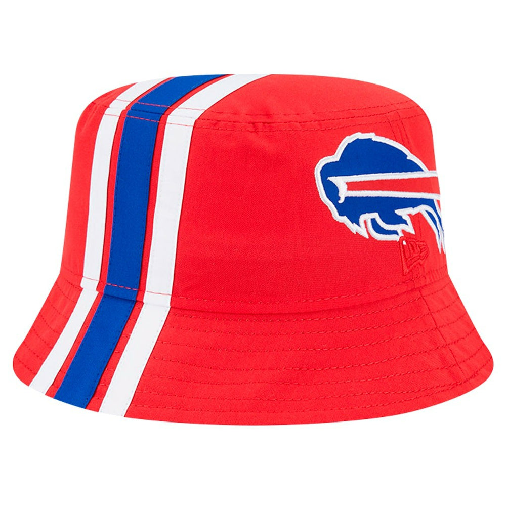 Buffalo Bills New Era Helmet Bucket Hat - Red - NFL