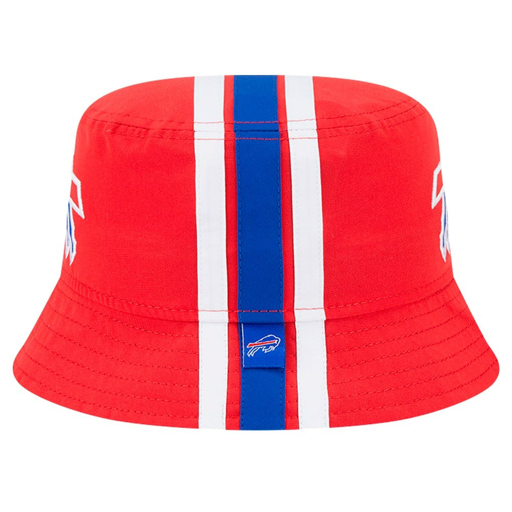 Buffalo Bills New Era Helmet Bucket Hat - Red - NFL