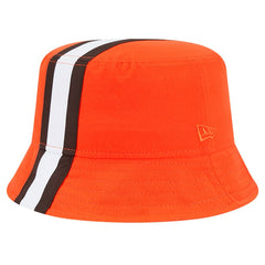 Cleveland Browns New Era Helmet Bucket Hat - Orange - NFL