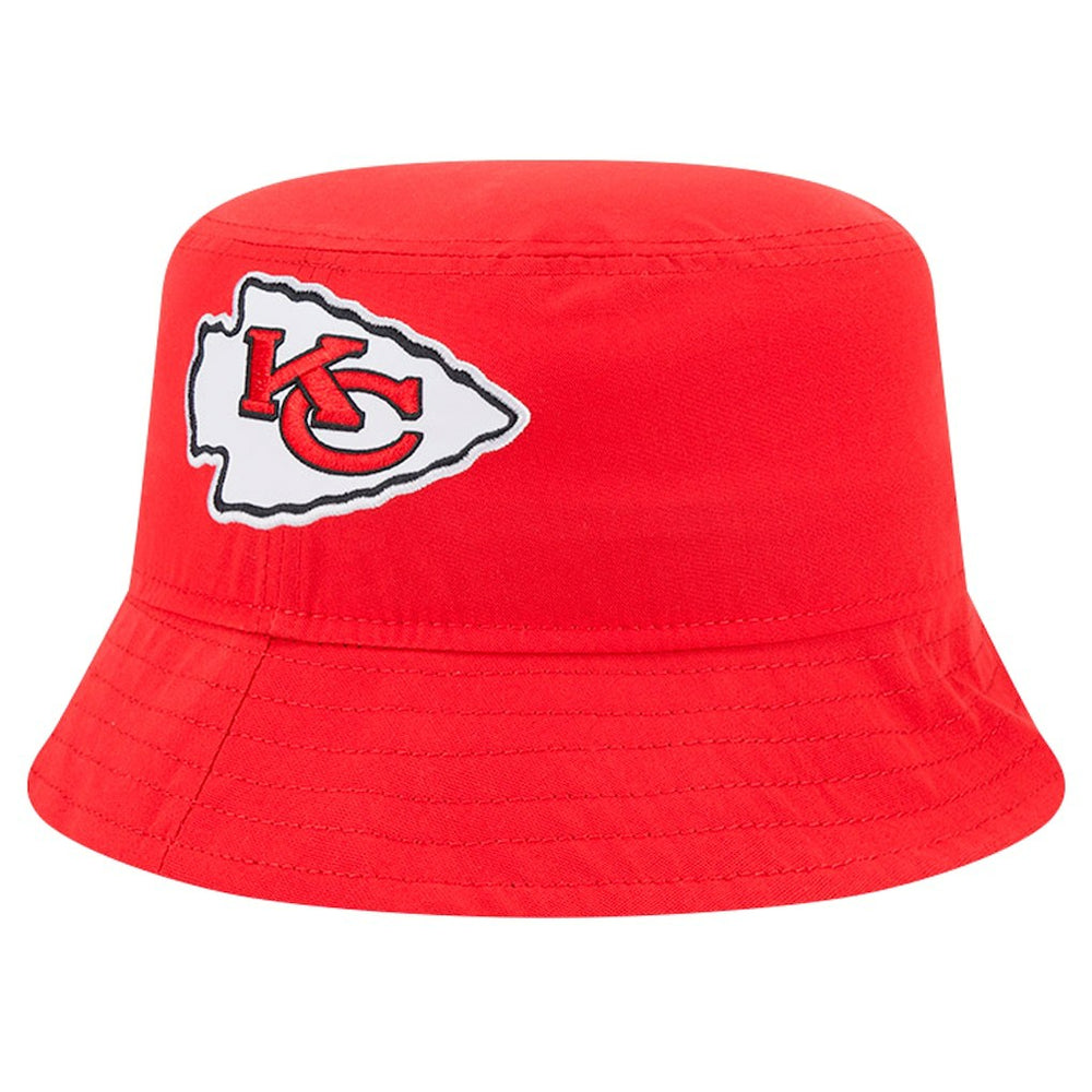 Kansas City Chiefs New Era Helmet Bucket Hat - Red - NFL