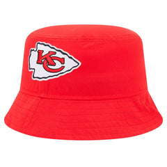 Kansas City Chiefs New Era Helmet Bucket Hat - Red - NFL