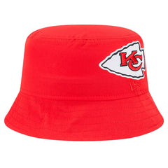 Kansas City Chiefs New Era Helmet Bucket Hat - Red - NFL