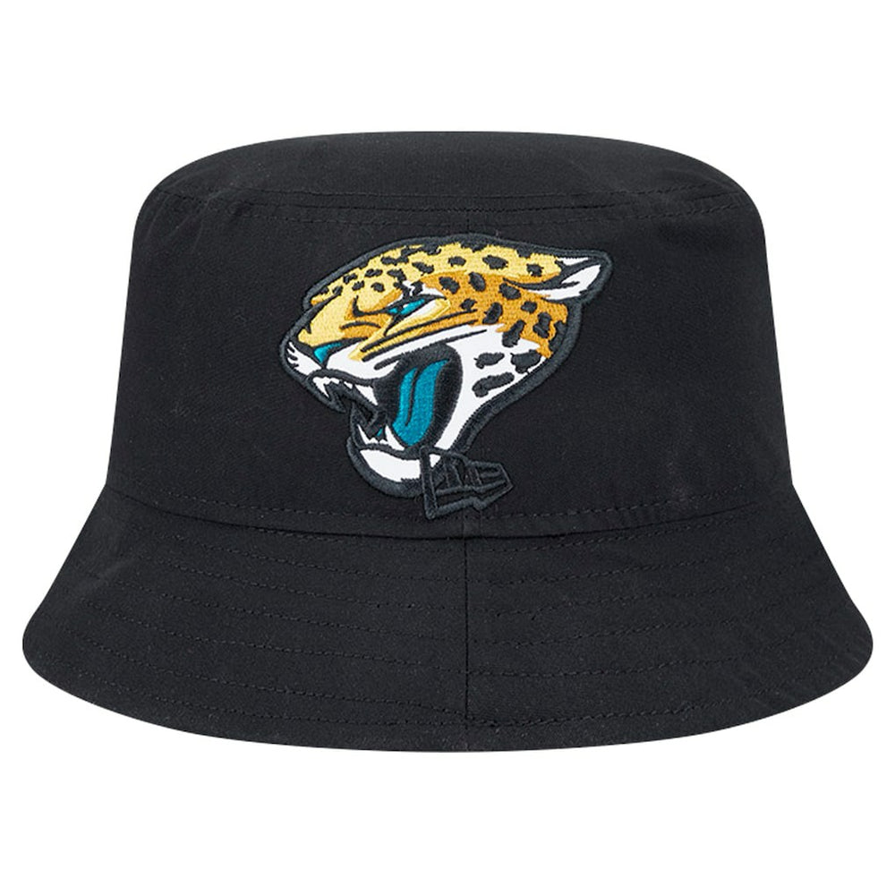 Jacksonville Jaguars New Era Helmet Bucket Hat - Black - NFL