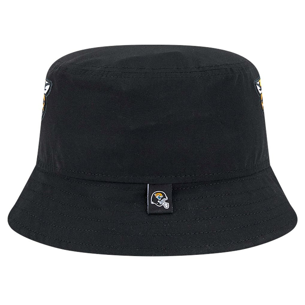 Jacksonville Jaguars New Era Helmet Bucket Hat - Black - NFL