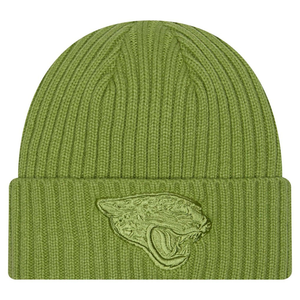 Jacksonville Jaguars New Era Color Pack Cuffed Knit Hat - Green - NFL