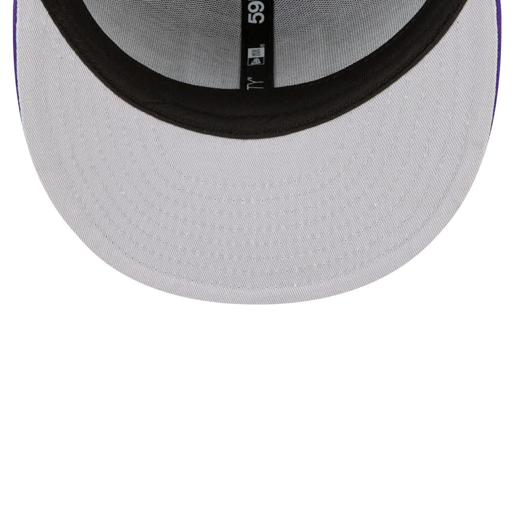 New Era Sacramento Kings 2-Tone 59FIFTY Fitted Hat Black/Purple