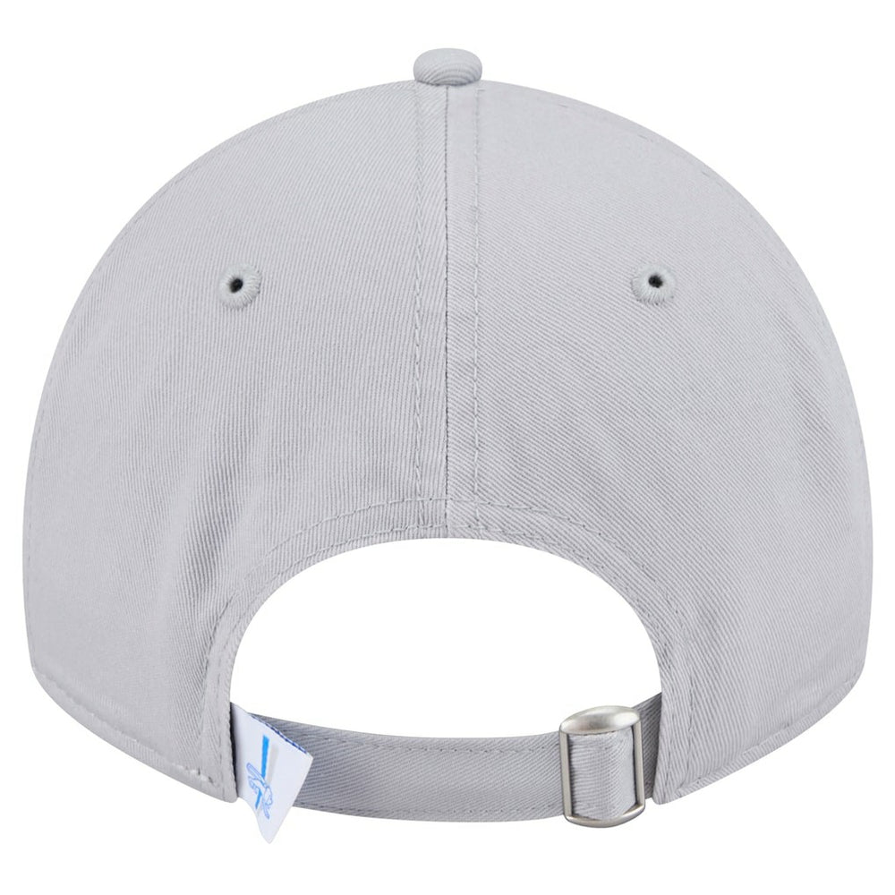 Detroit Lions New Era Women's Throwback Main Core Classic 2.0 9TWENTY Adjustable Hat - Silver - NFL