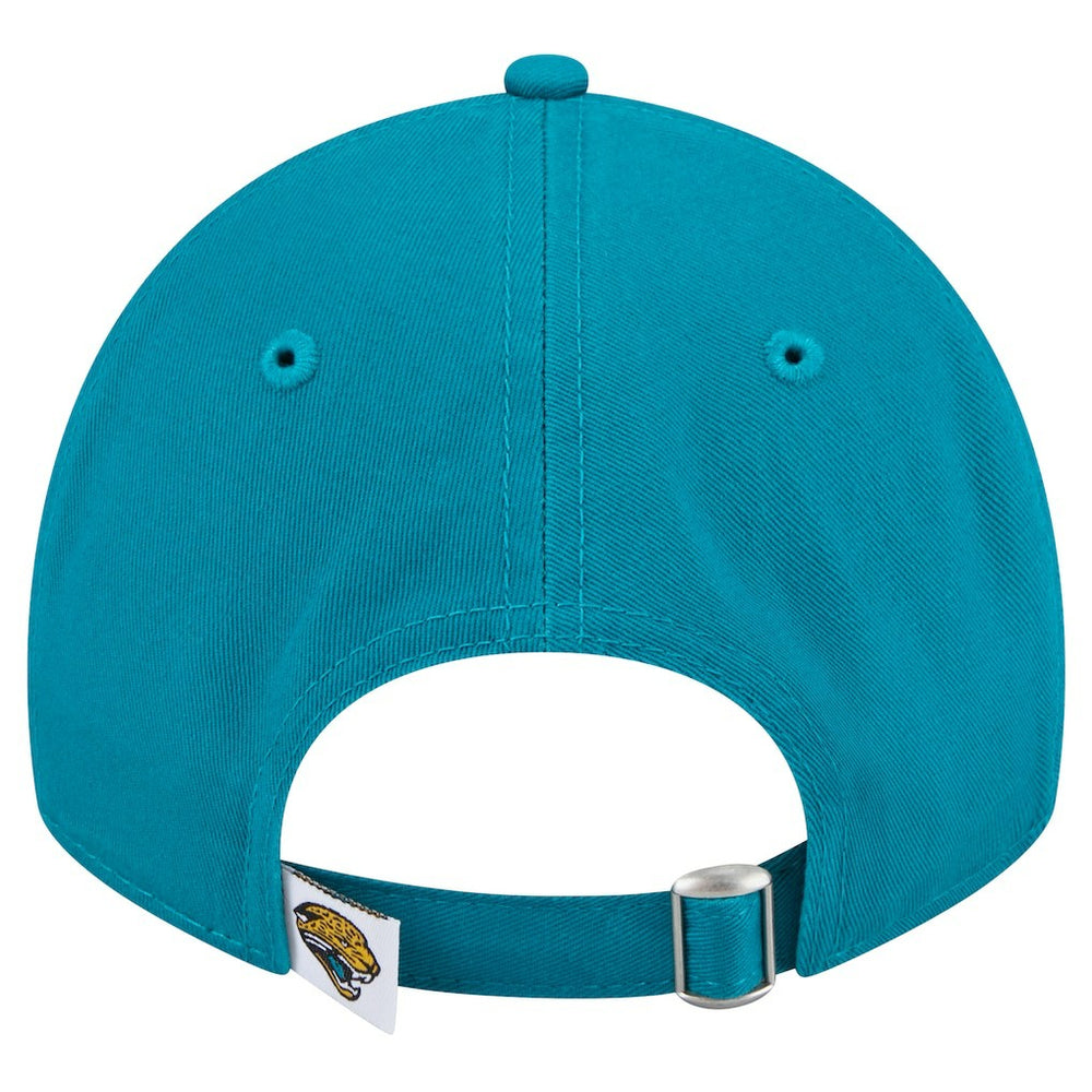 Jacksonville Jaguars New Era Women's Throwback Main Core Classic 2.0 9TWENTY Adjustable Hat - Teal - NFL