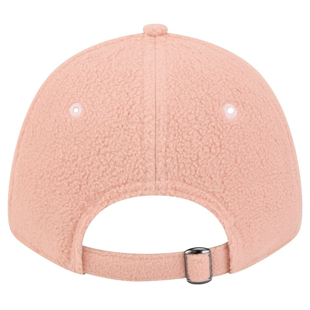 San Francisco 49ers New Era Women's Cozy Sherpa 9FORTY Adjustable Hat - Light Pink - NFL