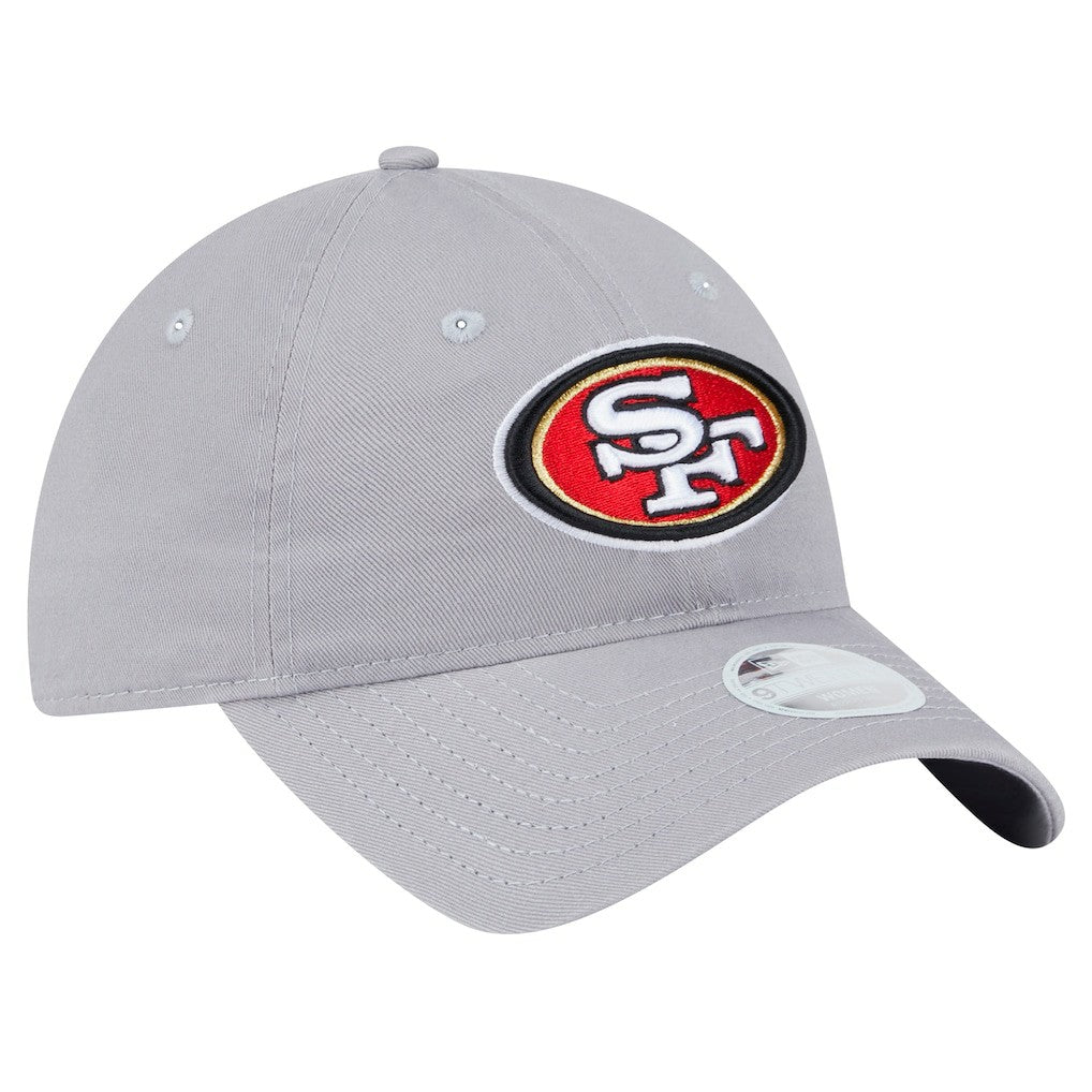 San Francisco 49ers New Era Women's Main 9TWENTY Adjustable Hat - Gray - NFL