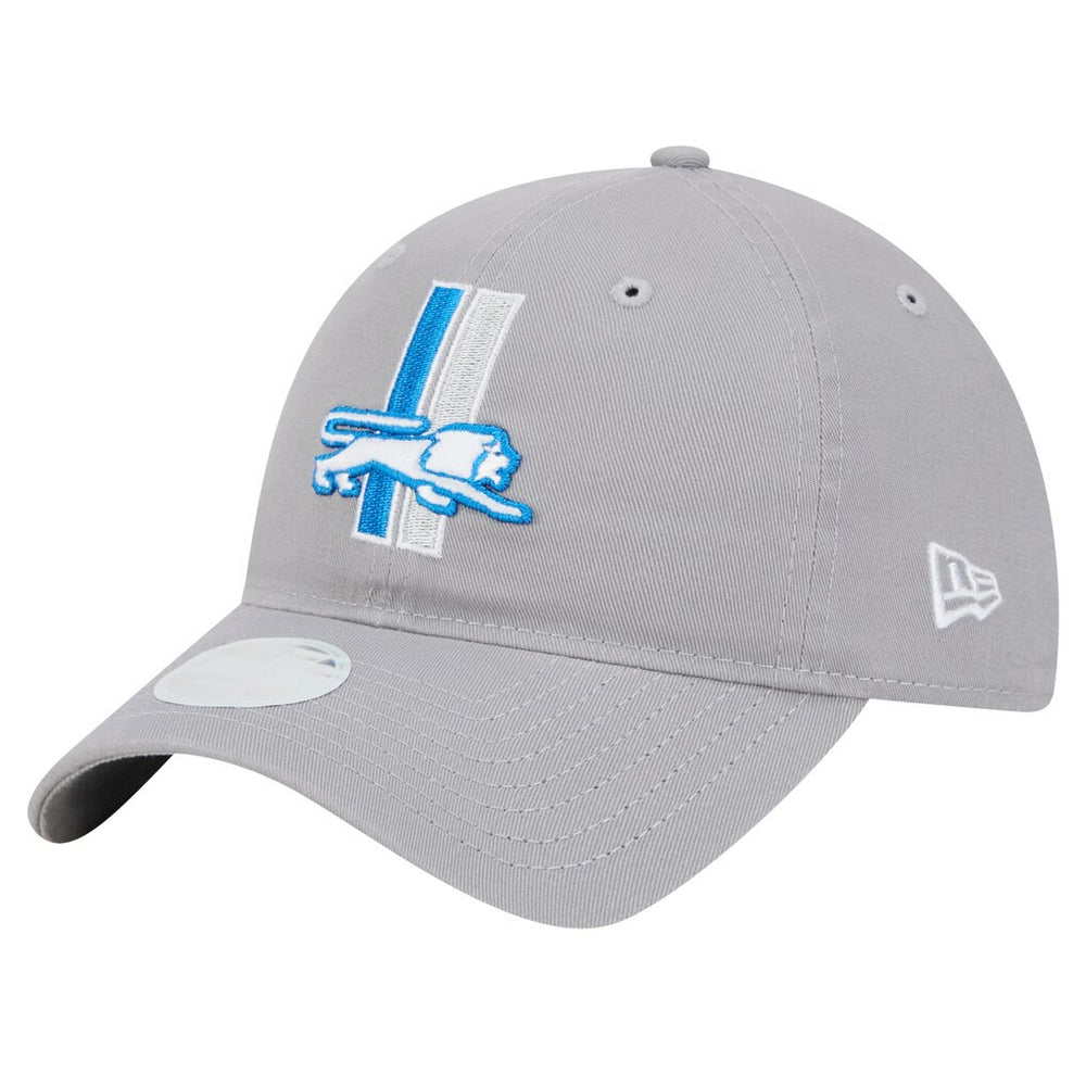 Detroit Lions New Era Women's Main 9TWENTY Adjustable Hat - Gray - NFL