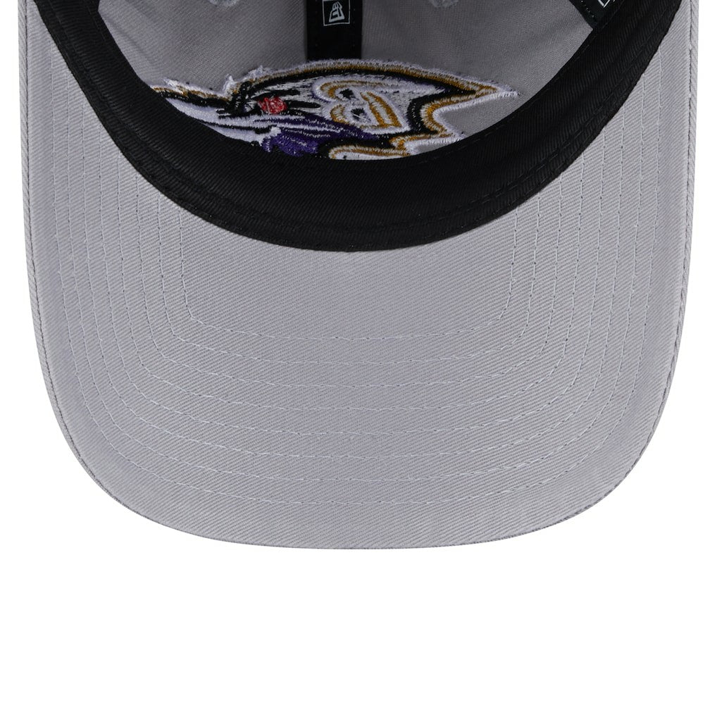 Baltimore Ravens New Era Women's Main 9TWENTY Adjustable Hat - Gray - NFL