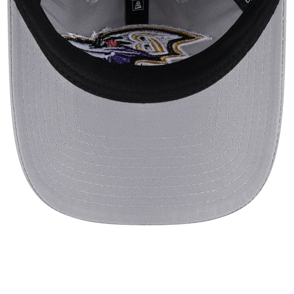 Baltimore Ravens New Era Women's Main 9TWENTY Adjustable Hat - Gray - NFL