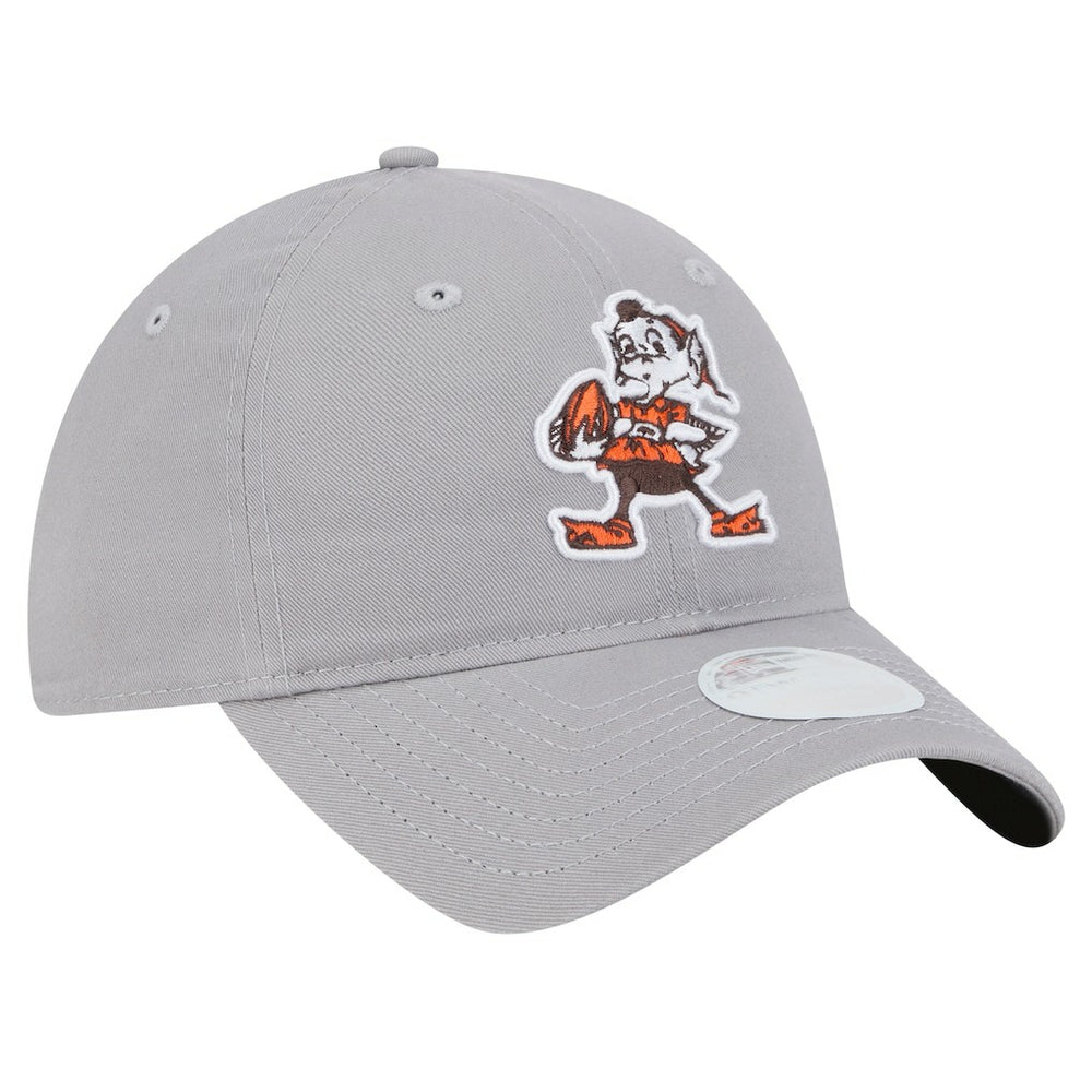Cleveland Browns New Era Women's Main 9TWENTY Adjustable Hat - Gray - NFL