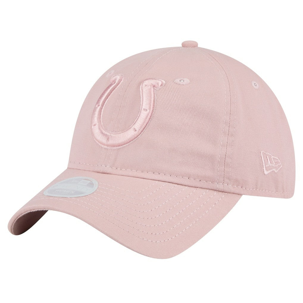 Indianapolis Colts New Era Women's Main 9TWENTY Adjustable Hat - Light Pink - NFL