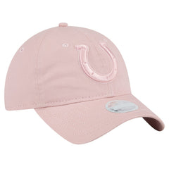Indianapolis Colts New Era Women's Main 9TWENTY Adjustable Hat - Light Pink - NFL