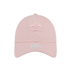 New Orleans Saints New Era Women's Main 9TWENTY Adjustable Hat Main 9TWENTY Adjustable Hat - Light Pink - NFL
