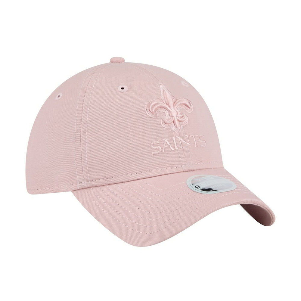 New Orleans Saints New Era Women's Main 9TWENTY Adjustable Hat Main 9TWENTY Adjustable Hat - Light Pink - NFL