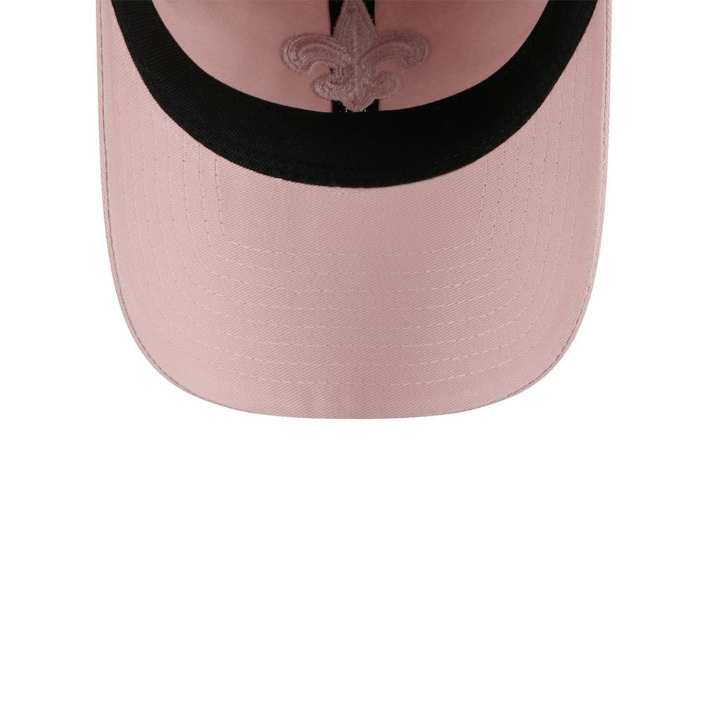New Orleans Saints New Era Women's Main 9TWENTY Adjustable Hat Main 9TWENTY Adjustable Hat - Light Pink - NFL