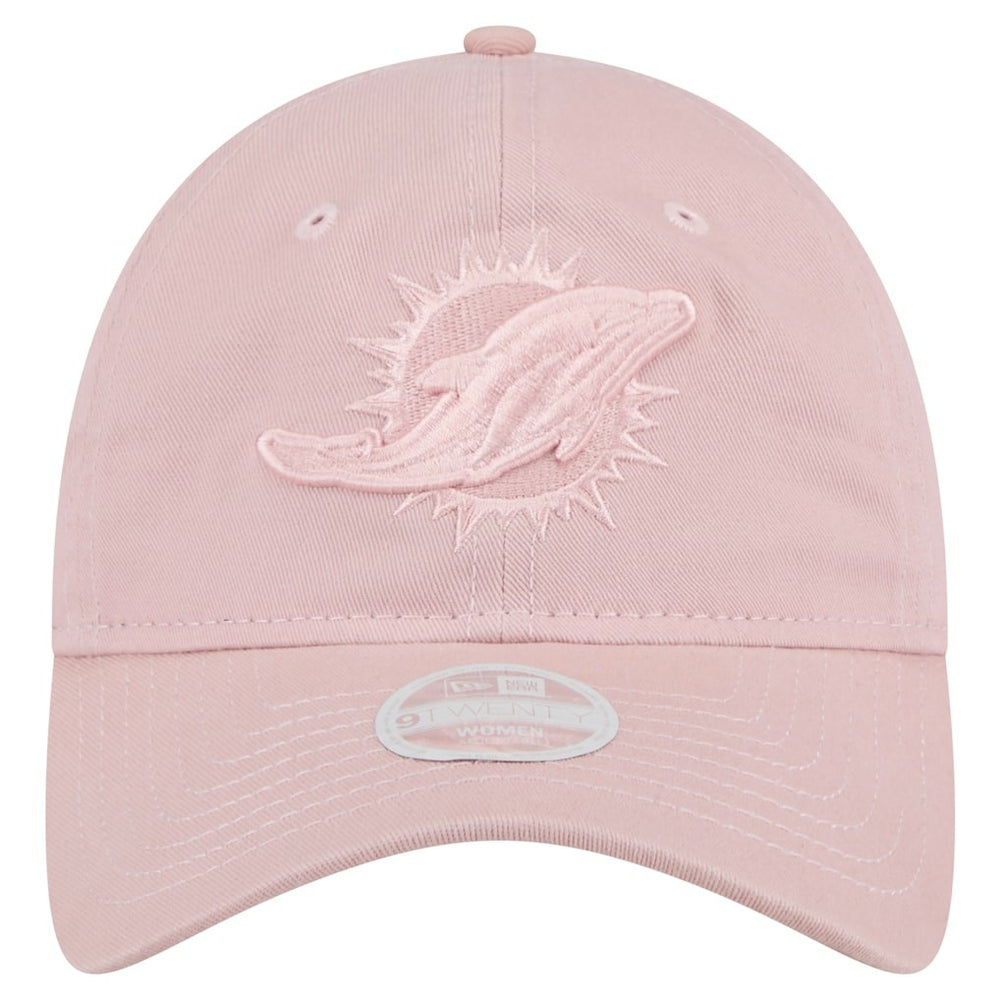 Miami Dolphins New Era Women's Main 9TWENTY Adjustable Hat - Light Pink - NFL