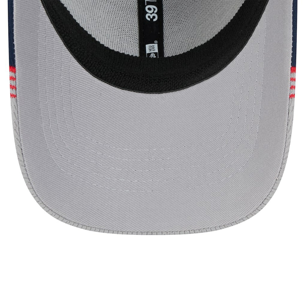 New Era New Orleans Pelicans Active Trim 39THIRTY Flex Hat Gray/Navy