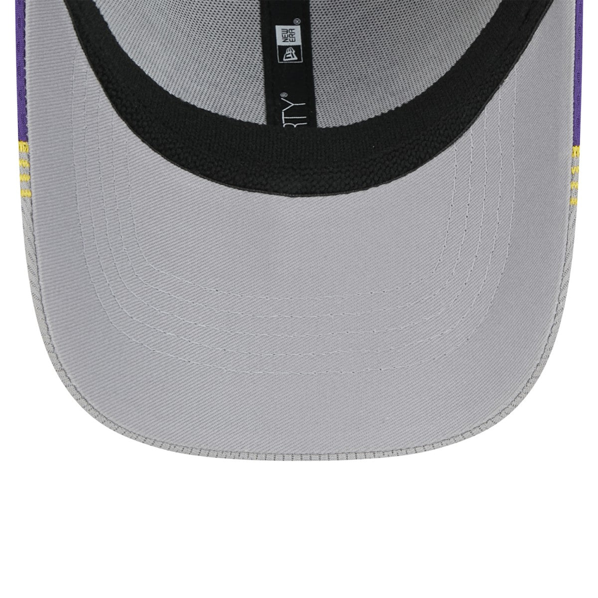 New Era Los Angeles Lakers Active Trim 39THIRTY Flex Hat Gray/Purple