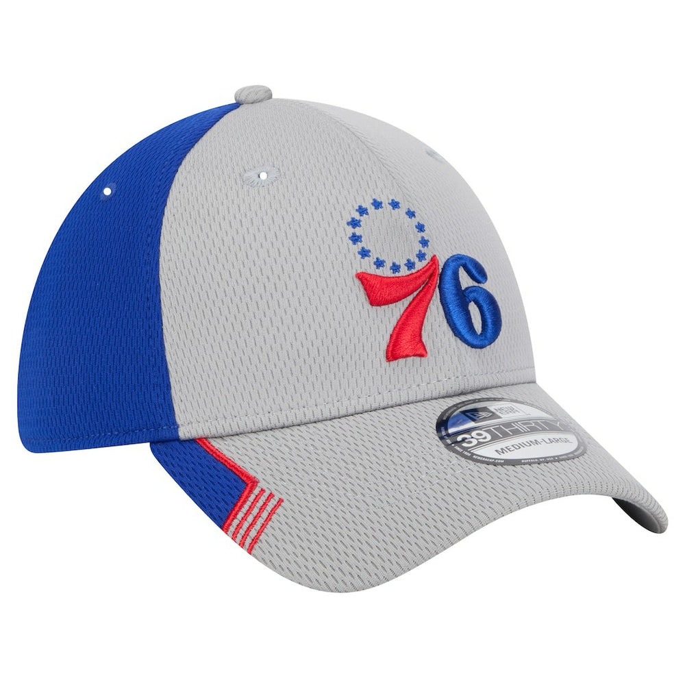New Era Philadelphia 76ers Active Trim 39THIRTY Flex Hat Gray/Royal