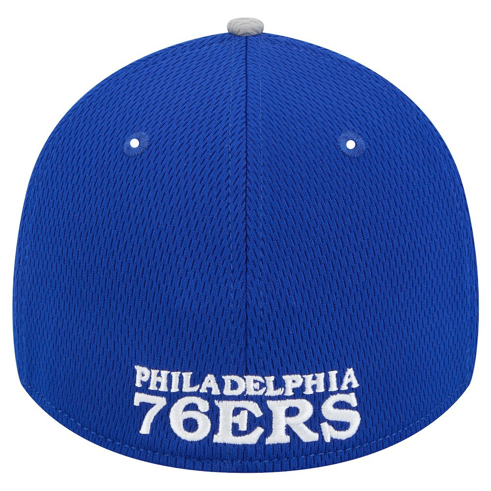 New Era Philadelphia 76ers Active Trim 39THIRTY Flex Hat Gray/Royal