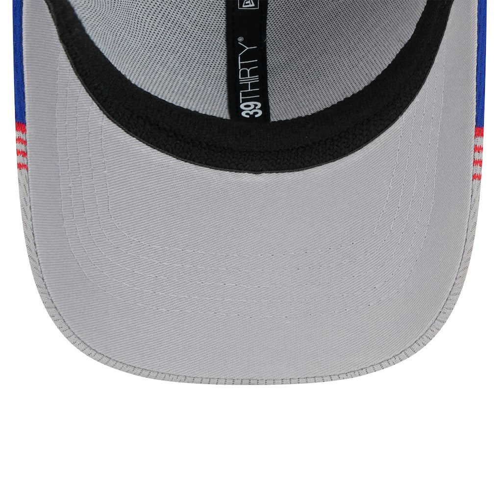 New Era Philadelphia 76ers Active Trim 39THIRTY Flex Hat Gray/Royal