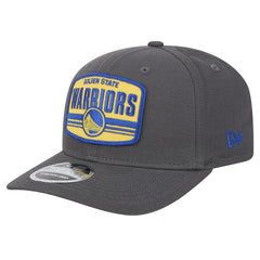 New Era Golden State Warriors Team Elevated Patch 9SEVENTY Adjustable Hat Graphite