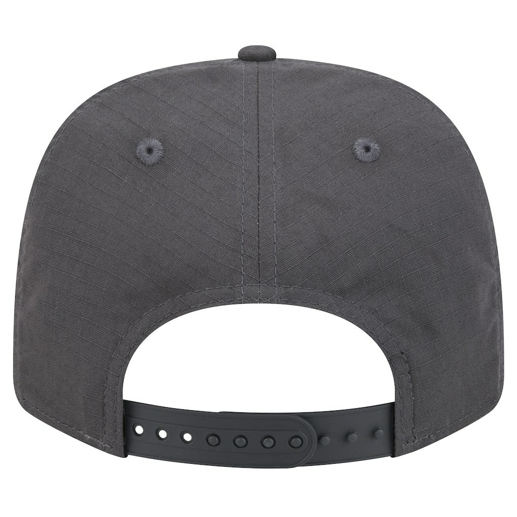 New Era Golden State Warriors Team Elevated Patch 9SEVENTY Adjustable Hat Graphite