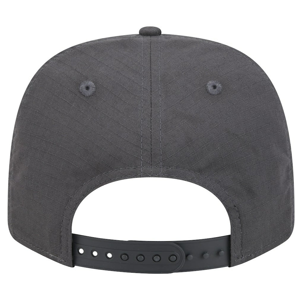 New Era Golden State Warriors Team Elevated Patch 9SEVENTY Adjustable Hat Graphite