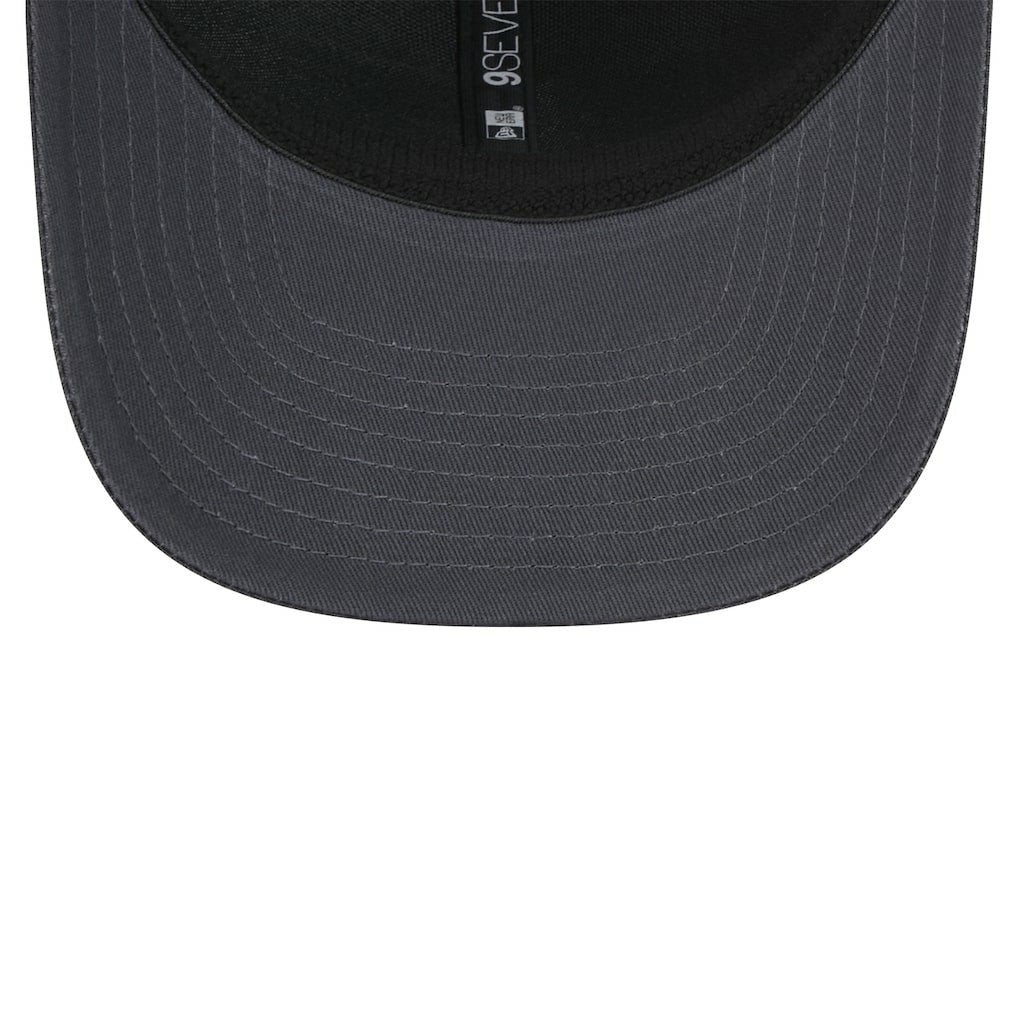 New Era Philadelphia 76ers Team Elevated Patch 9SEVENTY Adjustable Hat Graphite
