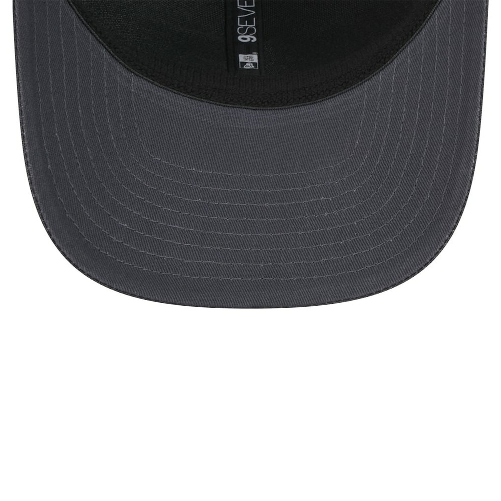 New Era Philadelphia 76ers Team Elevated Patch 9SEVENTY Adjustable Hat Graphite