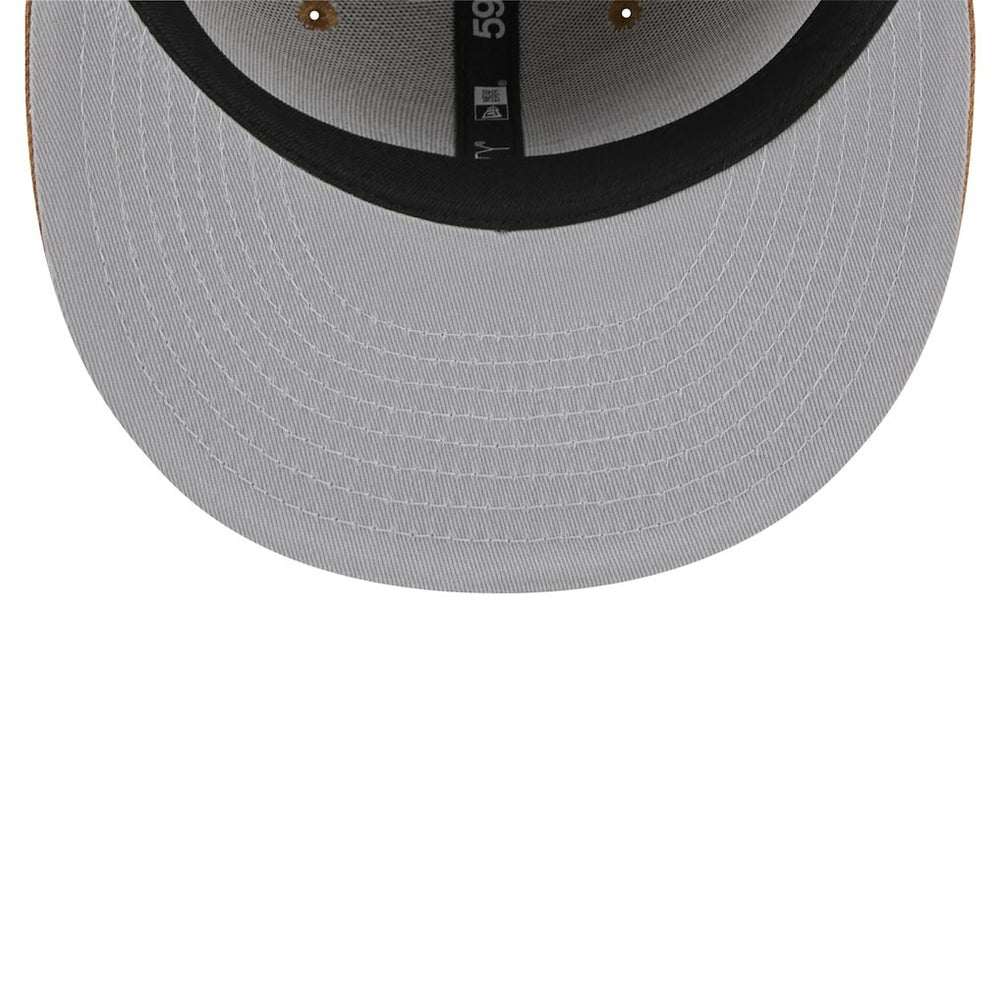 New Era Philadelphia 76ers 59FIFTY Fitted Hat Tan