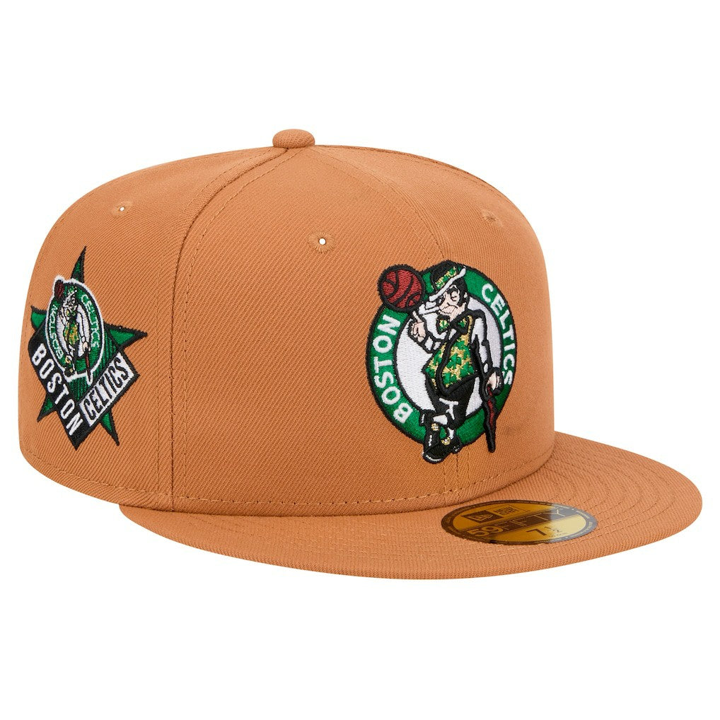New Era  Boston Celtics Color Pack 59FIFTY Fitted Hat Tan