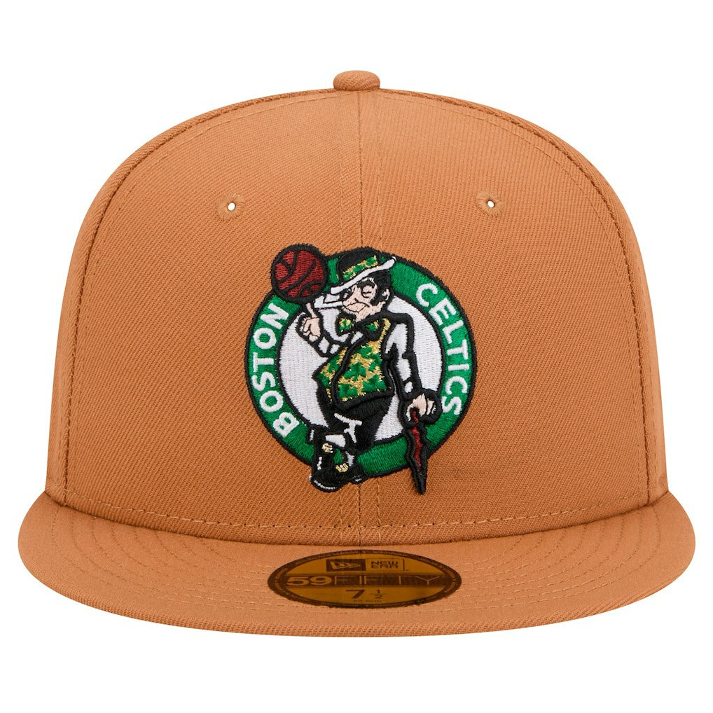 New Era  Boston Celtics Color Pack 59FIFTY Fitted Hat Tan