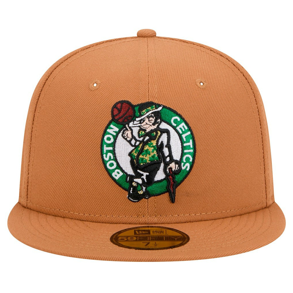 New Era  Boston Celtics Color Pack 59FIFTY Fitted Hat Tan