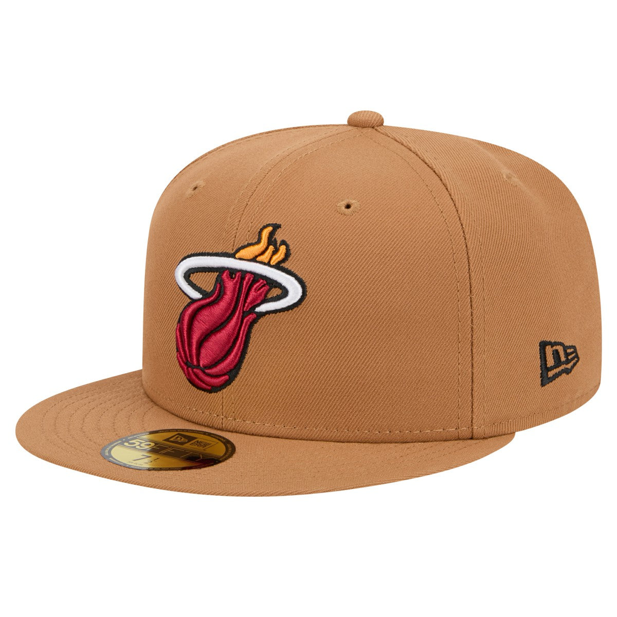 New Era  Miami Heat Color Pack 59FIFTY Fitted Hat Tan