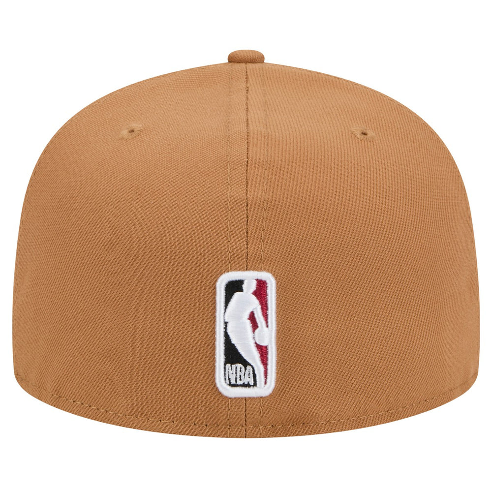 New Era  Miami Heat Color Pack 59FIFTY Fitted Hat Tan