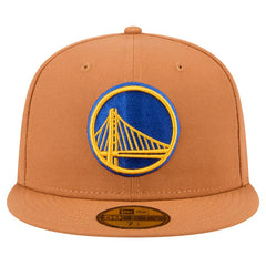 New Era  Golden State Warriors Color Pack 59FIFTY Fitted Hat Tan
