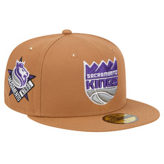 New Era  Sacramento Kings Color Pack 59FIFTY Fitted Hat Tan