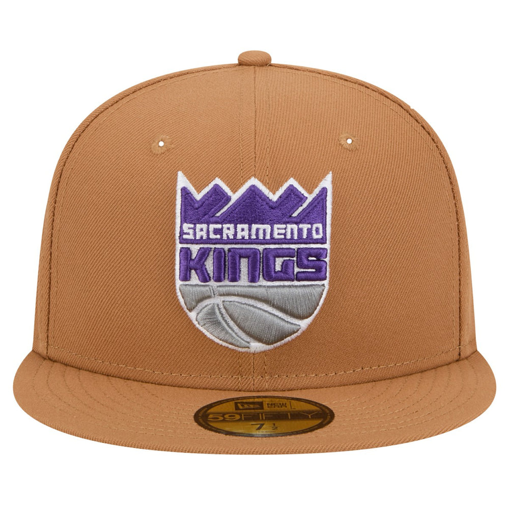 New Era  Sacramento Kings Color Pack 59FIFTY Fitted Hat Tan
