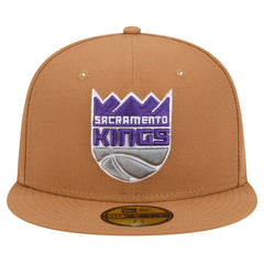 New Era  Sacramento Kings Color Pack 59FIFTY Fitted Hat Tan